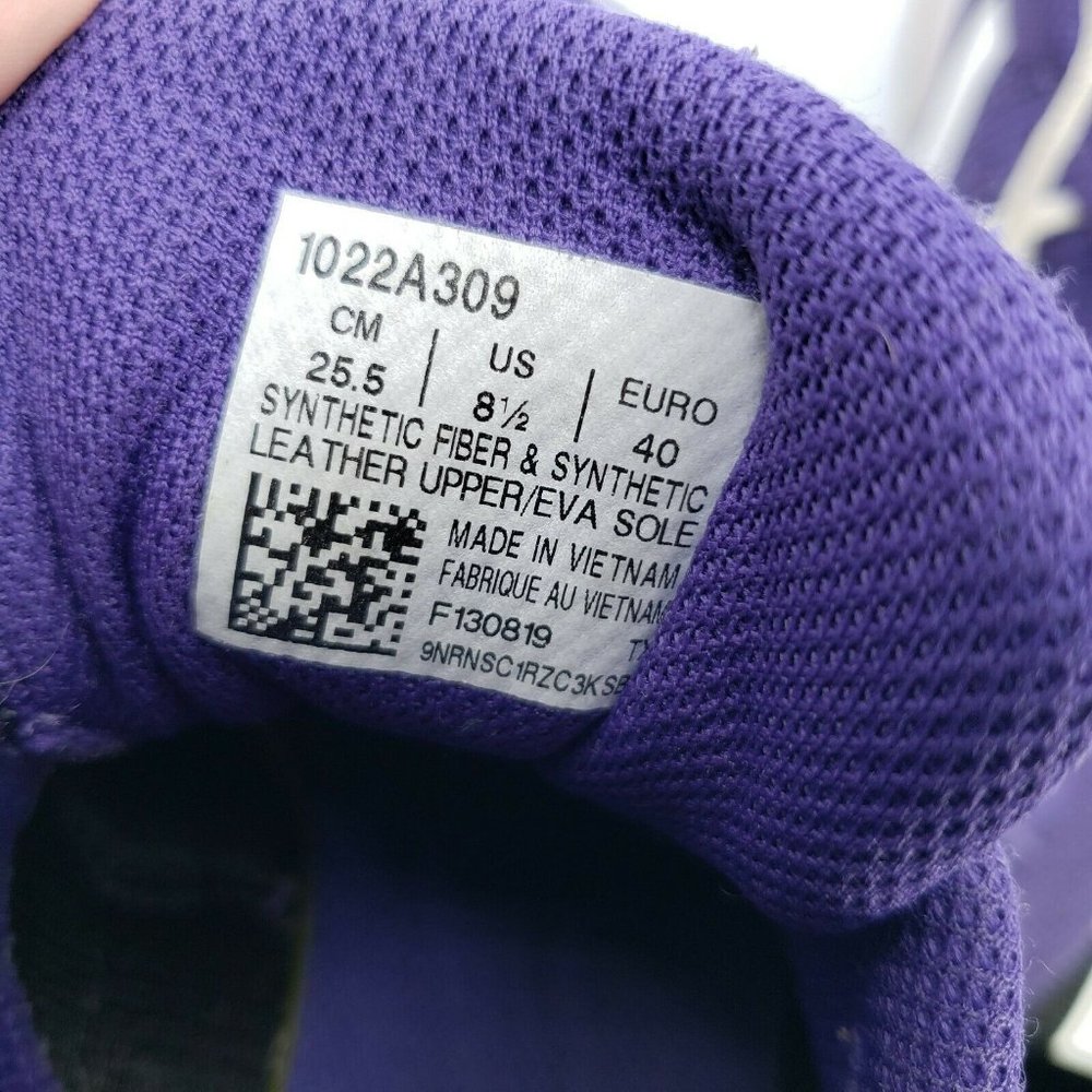 Asics GEL Flytefoam Purple Mesh EVA 6 Eyelet Lace Women Training Sneakers Sz 8.5 - Picture 6 of 9